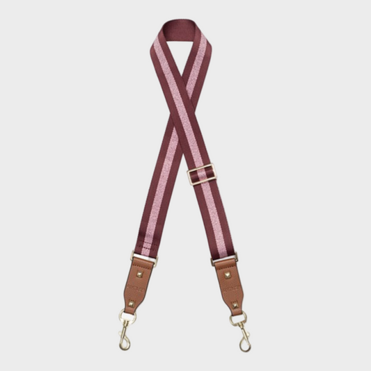 Merlo + Pink Stripe | Bag Strap