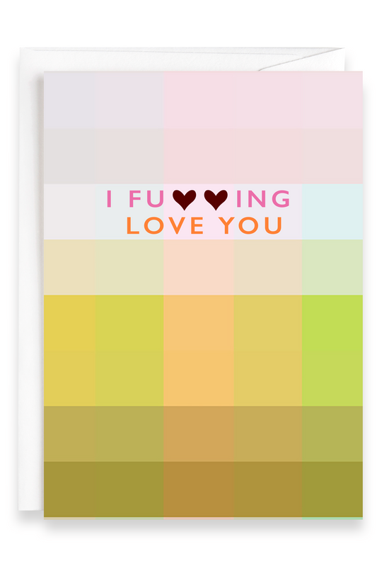 I heart you  | Greeting Card