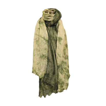 Watercolour Green Scarf
