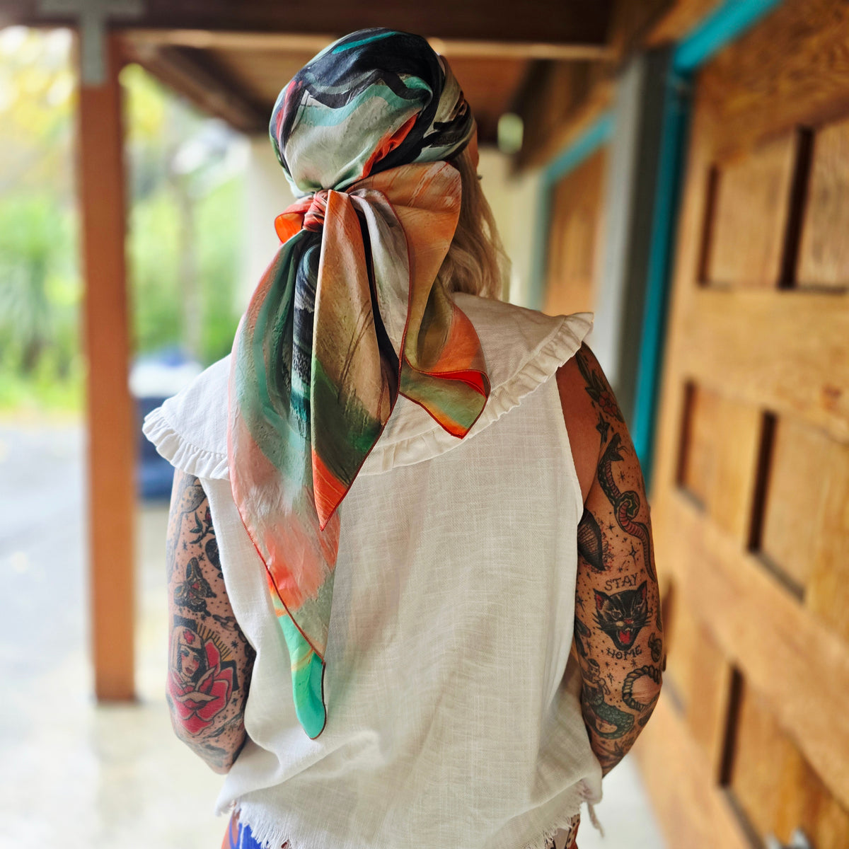 Rhonda Silk Scarf