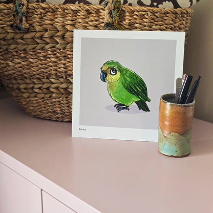 Kakapo Print | Kat Quin