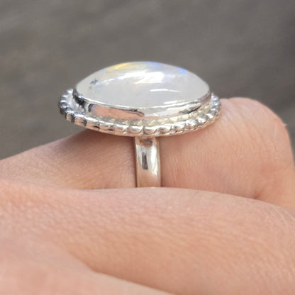 Moonstone Ring | Large