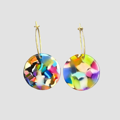 Be Bold Disk Earrings