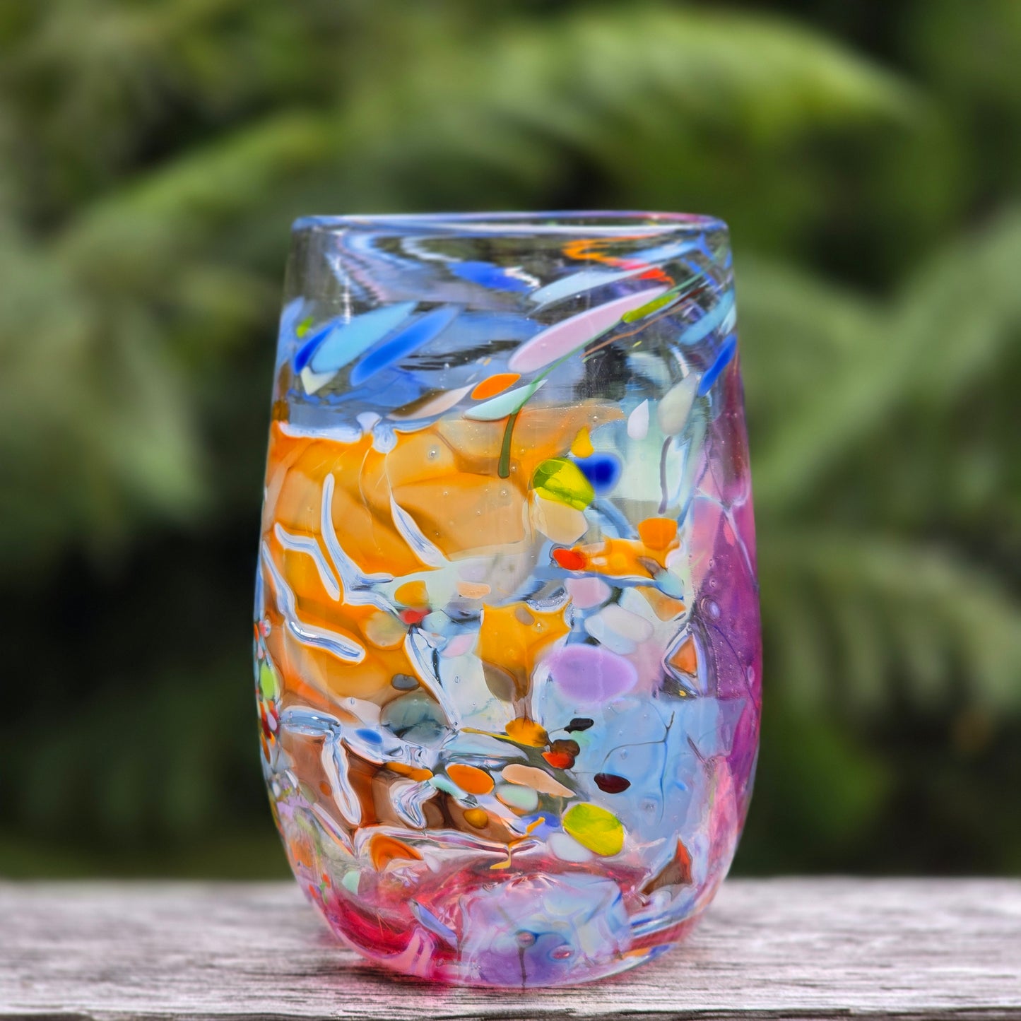 Glass Tumblers| Multicoloured Shard 4