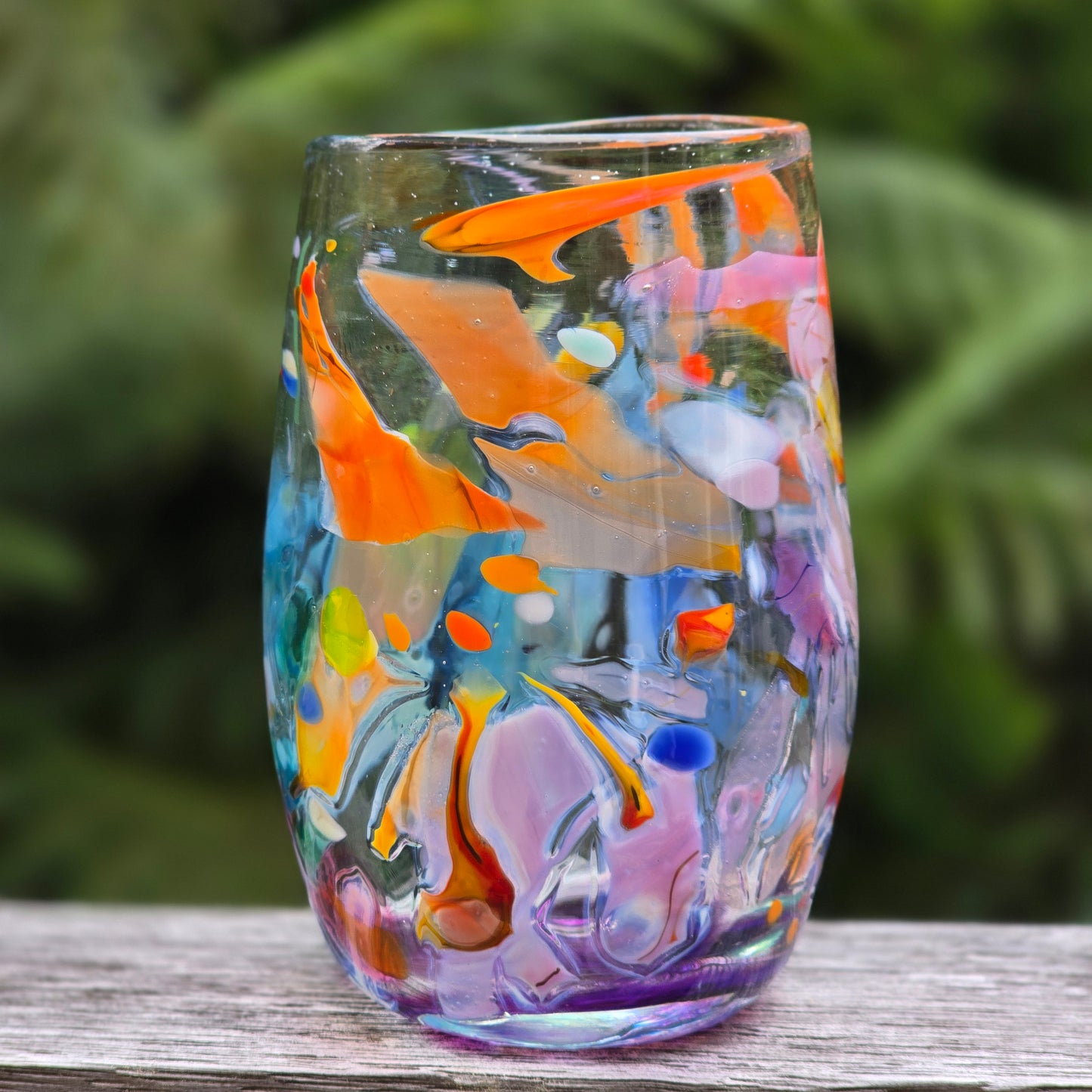 Glass Tumblers| Multicoloured Shard 6