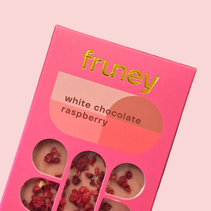 White Choc Raspberry | Chocolate Bar