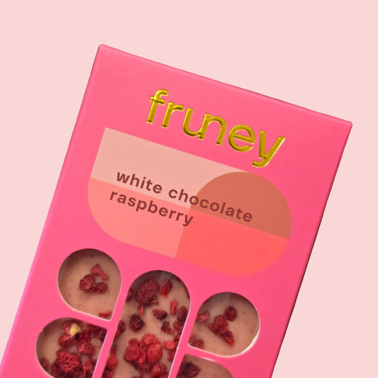 White Choc Raspberry | Chocolate Bar