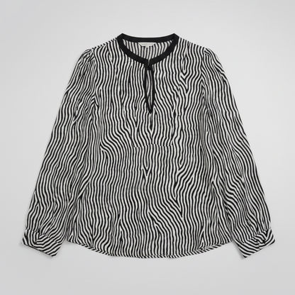 Veronica Maine Zebra Shirt | Pre Loved
