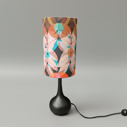 Pop of Flora Linen Lamp