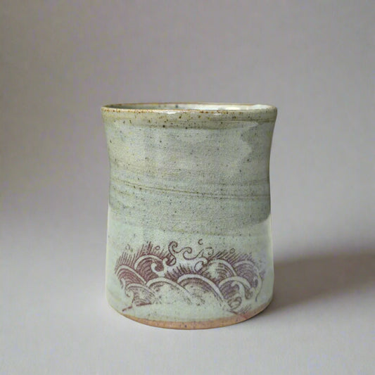 Mixed Clay + Deco Tumbler