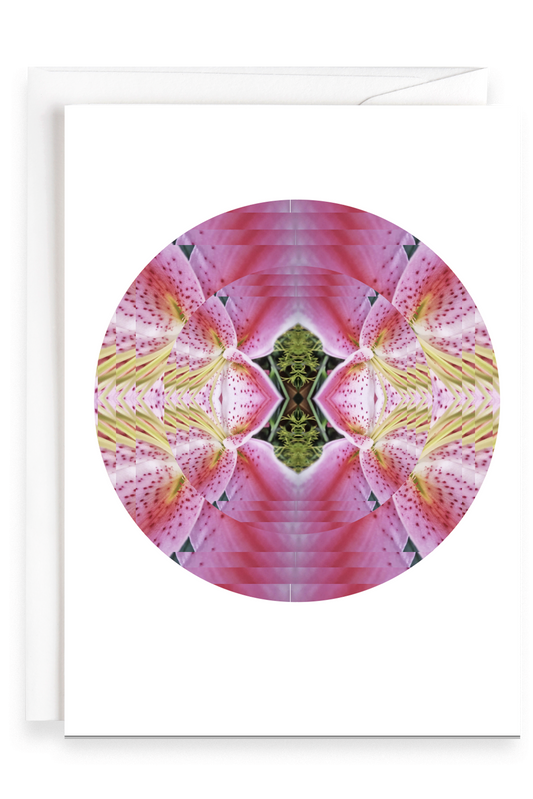 Kaleidoscope Flora | Greeting Card