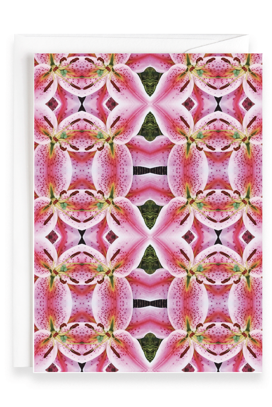 Floral Kaleidoscope | Greeting Card