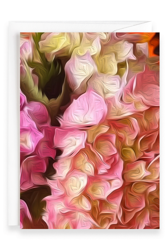 Pink Petals  | Greeting Card