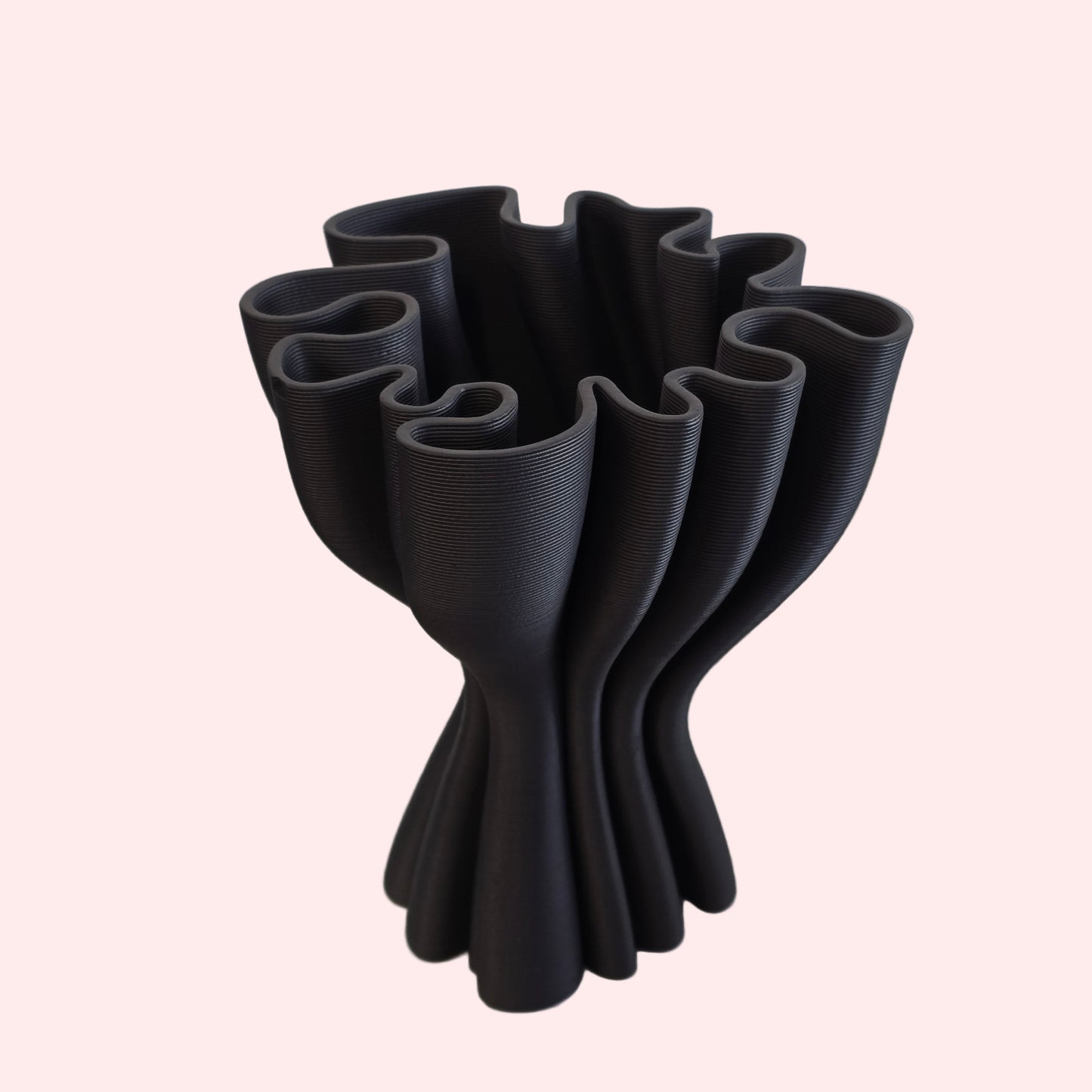 Le Forge | 3D Black Vase
