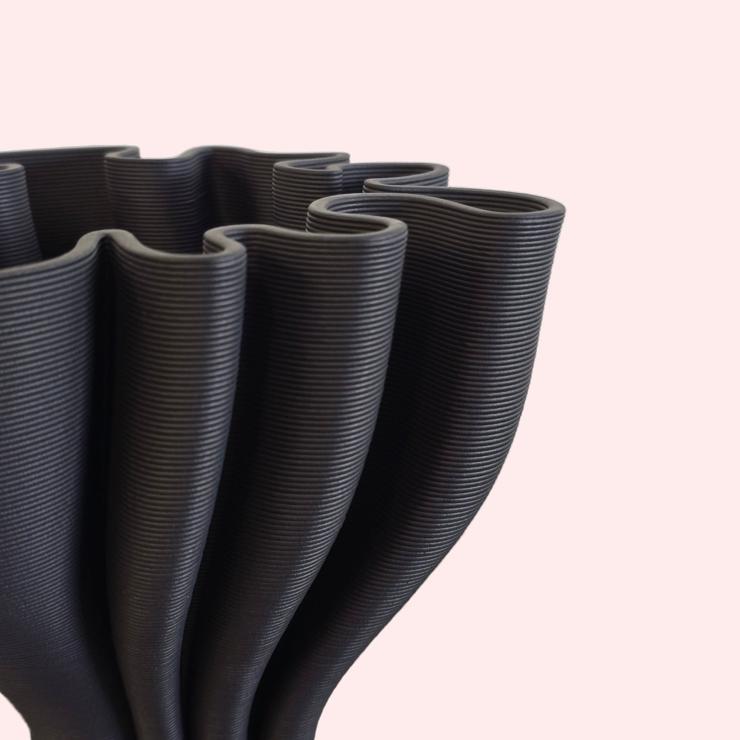 Le Forge | 3D Black Vase