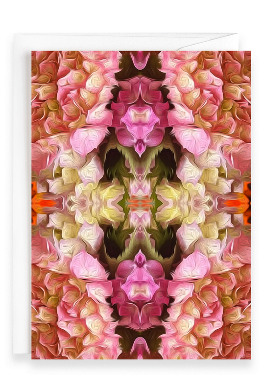Kaleidoscope Hydrangea | Greeting Card