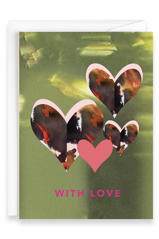 Burst of Love  | Greeting Card