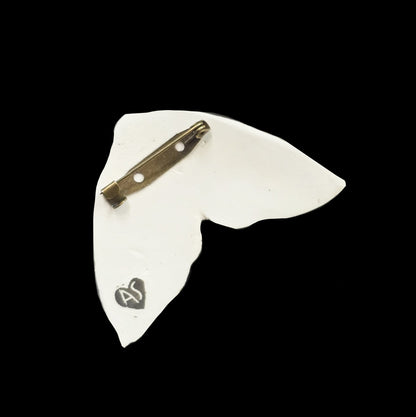 Amber Smith Moth Brooch 2