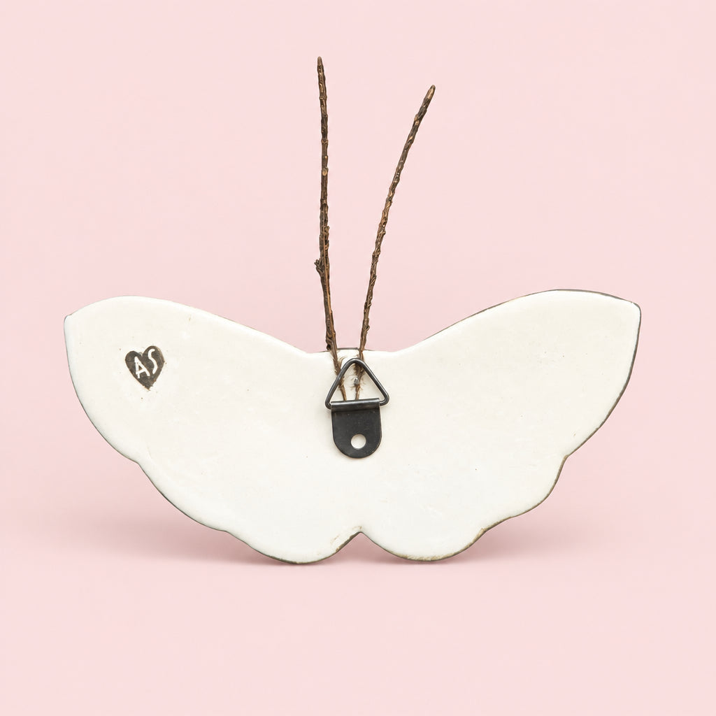 Ceramic Moth Wall Art | Small I