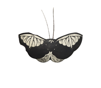 Amber Smith Moth Brooch 1