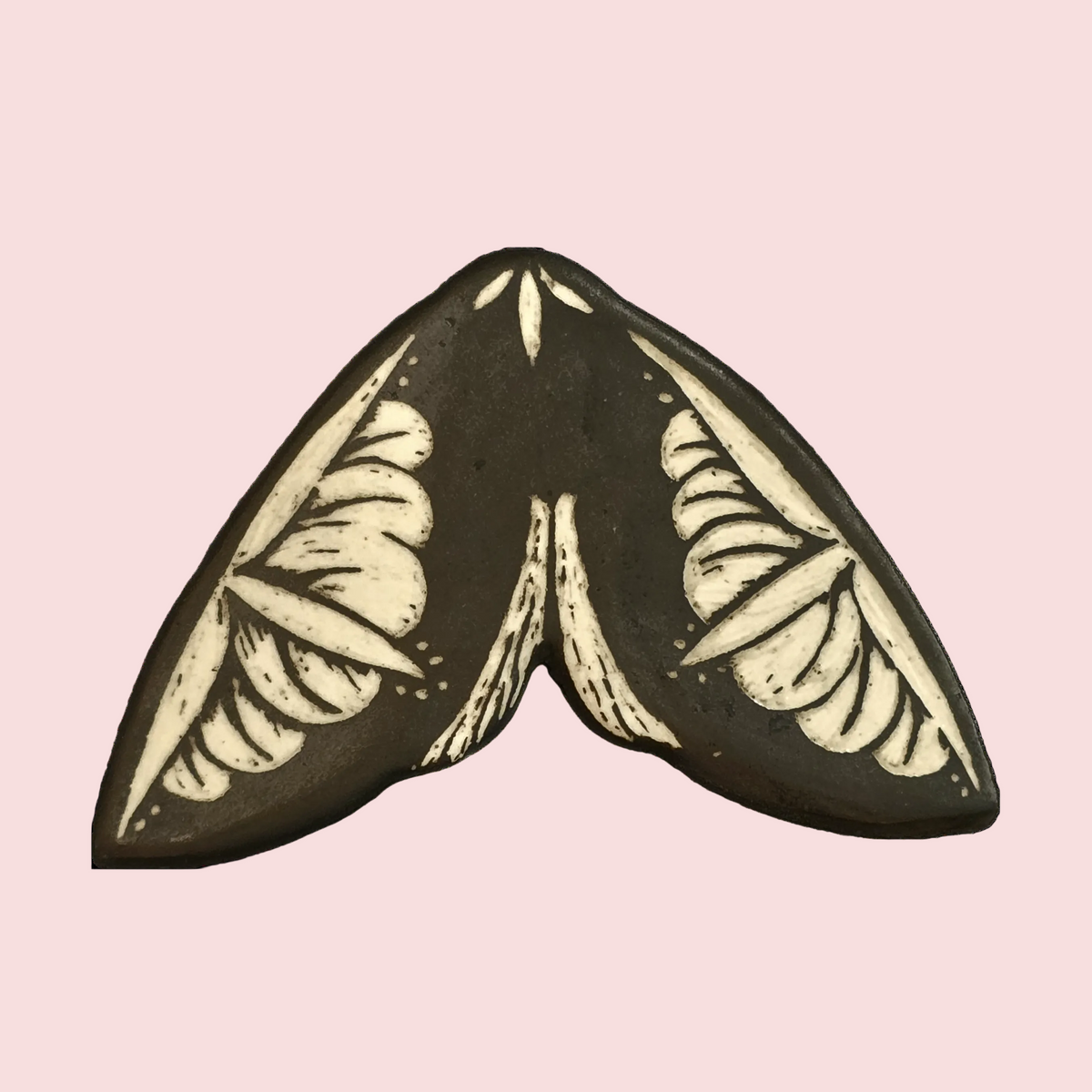 Amber Smith Moth Brooch 2
