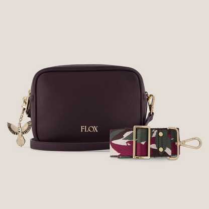 Flox Antipodes Crossbody Bag | Auberginen