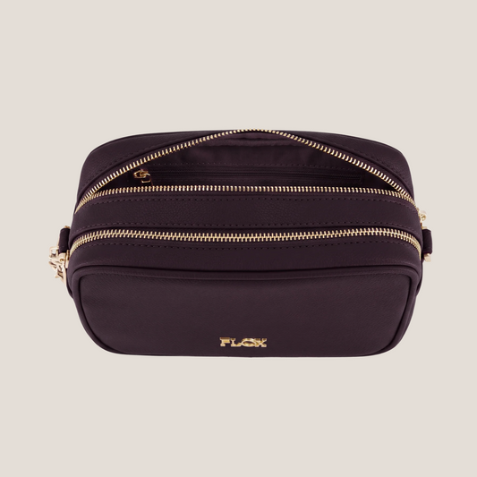 Flox Antipodes Crossbody Bag | Auberginen