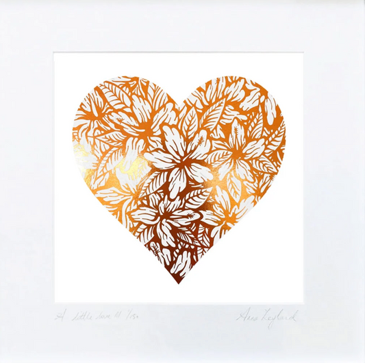 A Little Love Print | Rose Gold