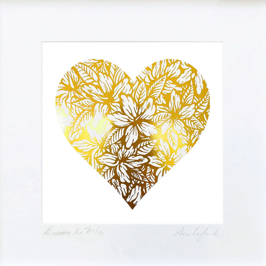 A Little Love Print | Gold