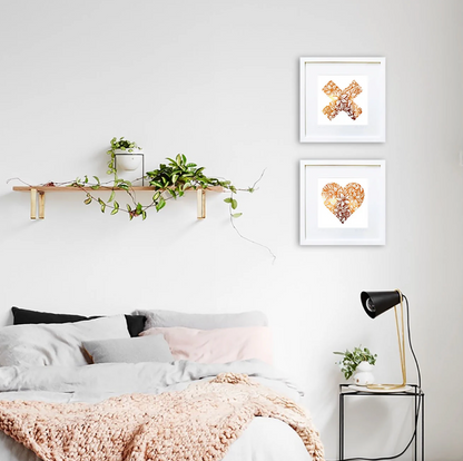 A Little Kiss Print | Rose Gold