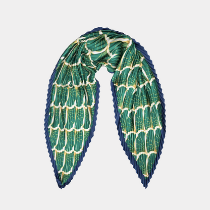 Emerald Fan | Neck Scarf