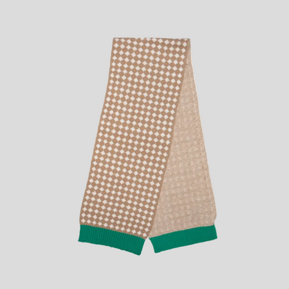 Diamond Check Scarf