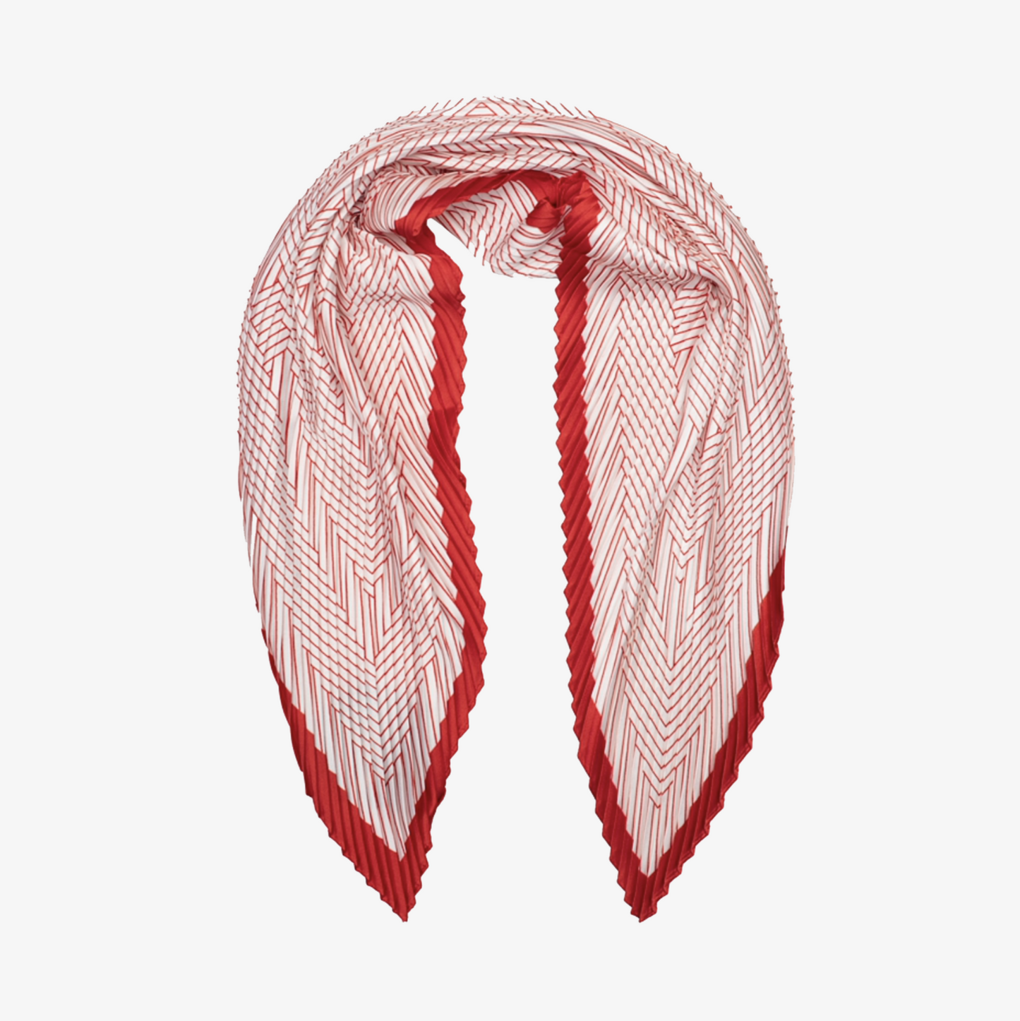 Antler Mixprint Red | Neck Scarf