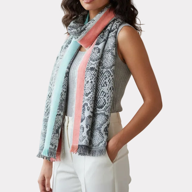 Snake Print Scarf