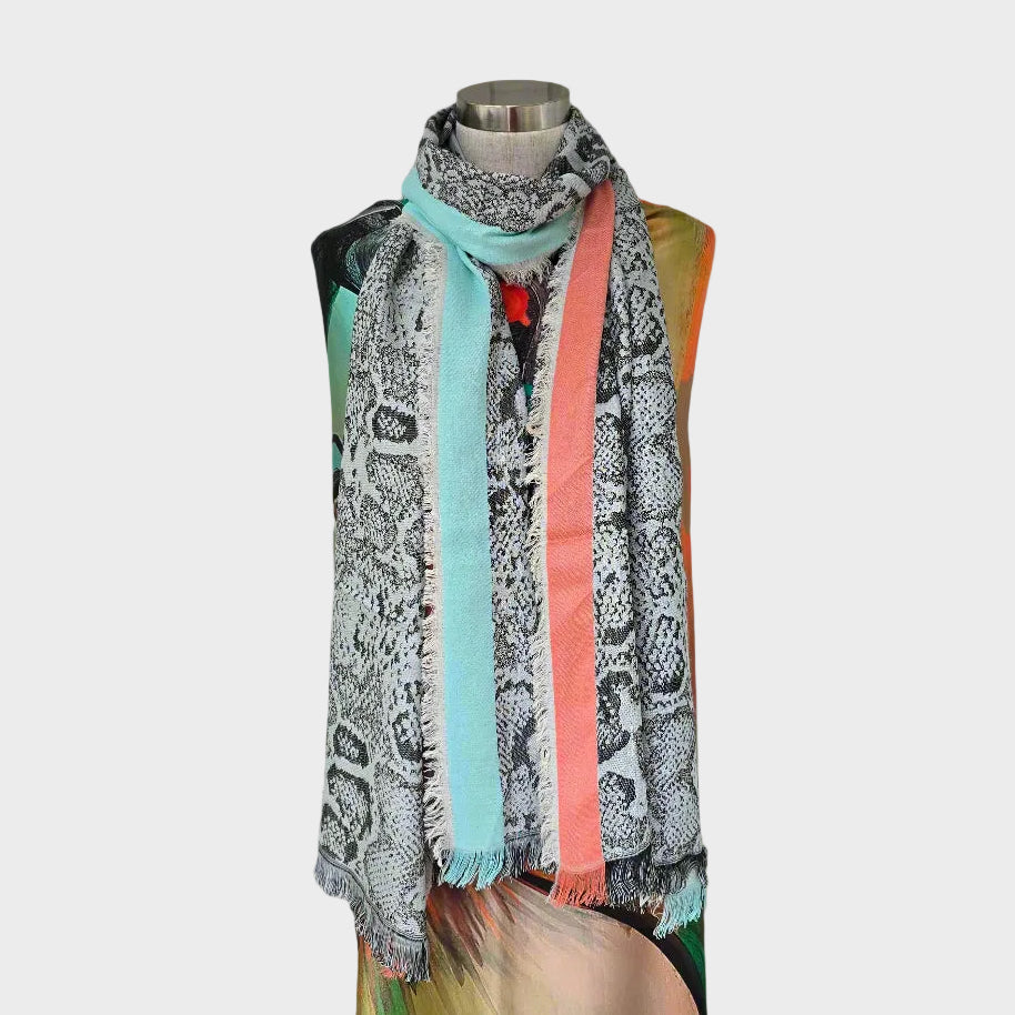 Snake Print Scarf