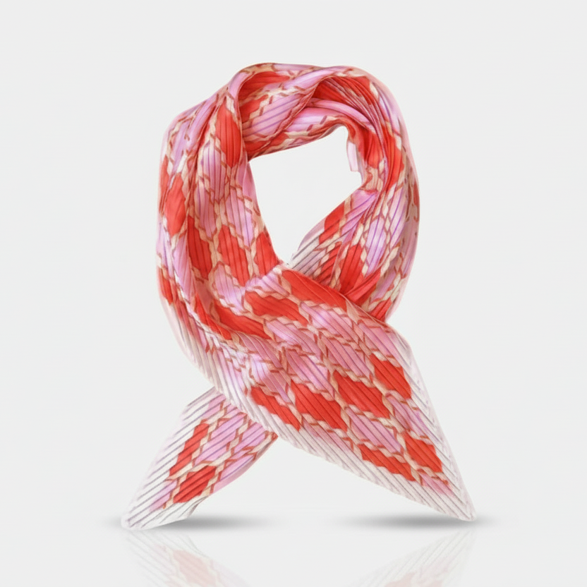 Retro Pink Diamond | Neck Scarf