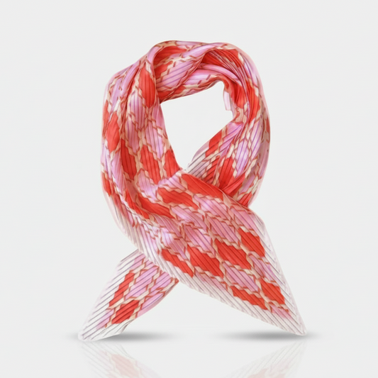 Retro Pink Diamond | Neck Scarf
