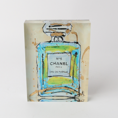 Chanel No 5 Art Block | Green