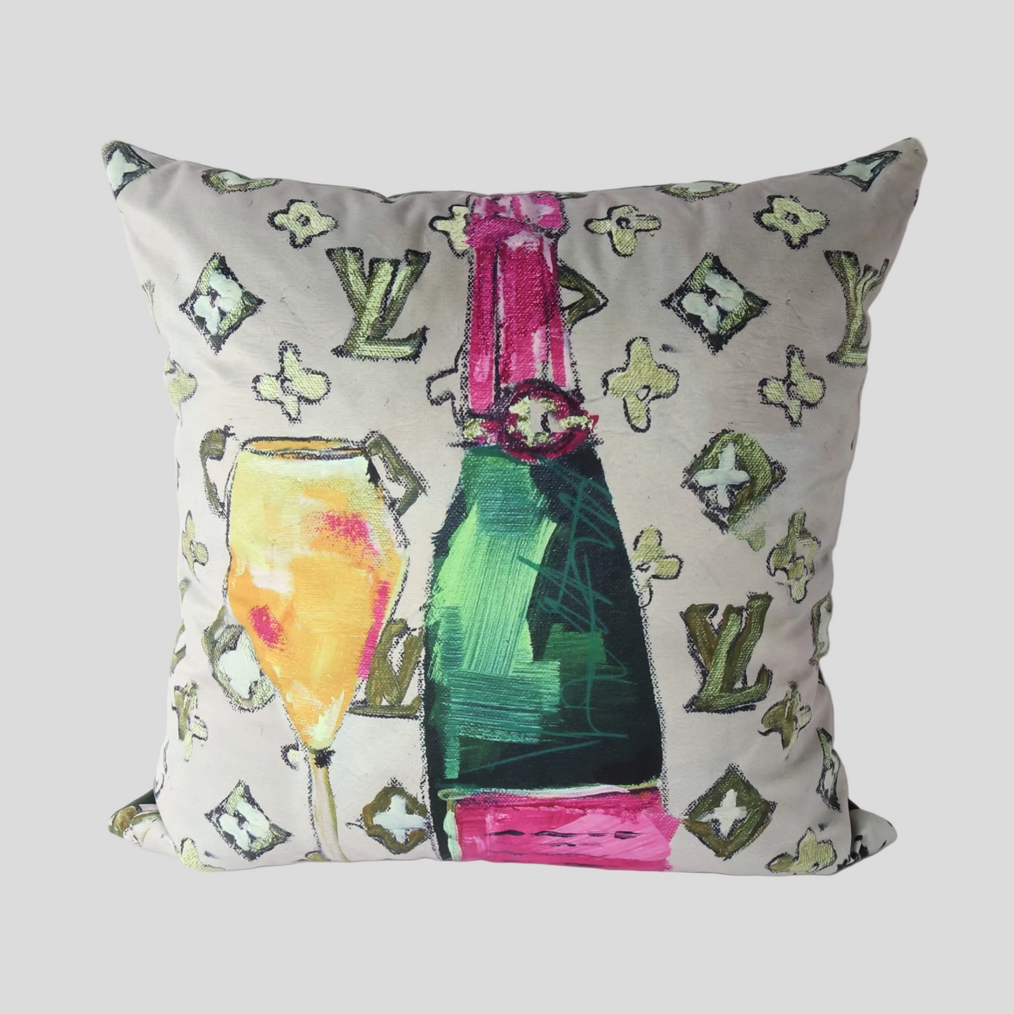 Le Forge | Art Cushion Velvet LV