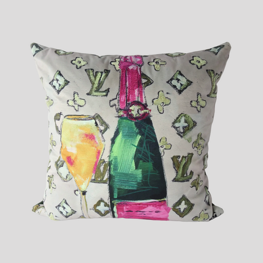 Le Forge | Art Cushion Velvet LV