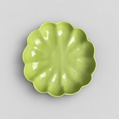Blossom Platter 18cm | Avocado