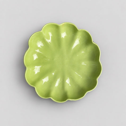 Blossom Platter 18cm | Avocado