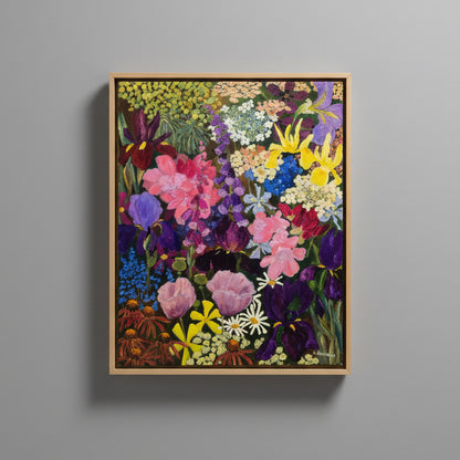 Botanical Tapestry Painting | Mixed Media