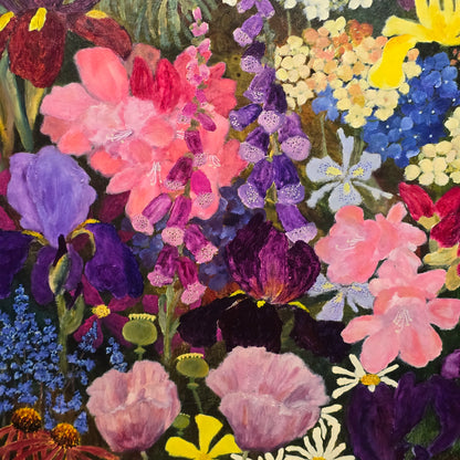 Botanical Tapestry Painting | Mixed Media