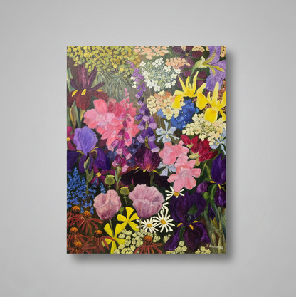 Botanical Tapestry Painting | Mixed Media