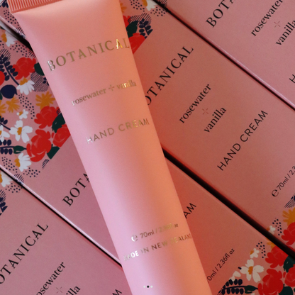 Botanical NZ | Rosewater + Vanilla Handcream
