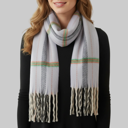 Bristol Tartan Scarf | Lilac