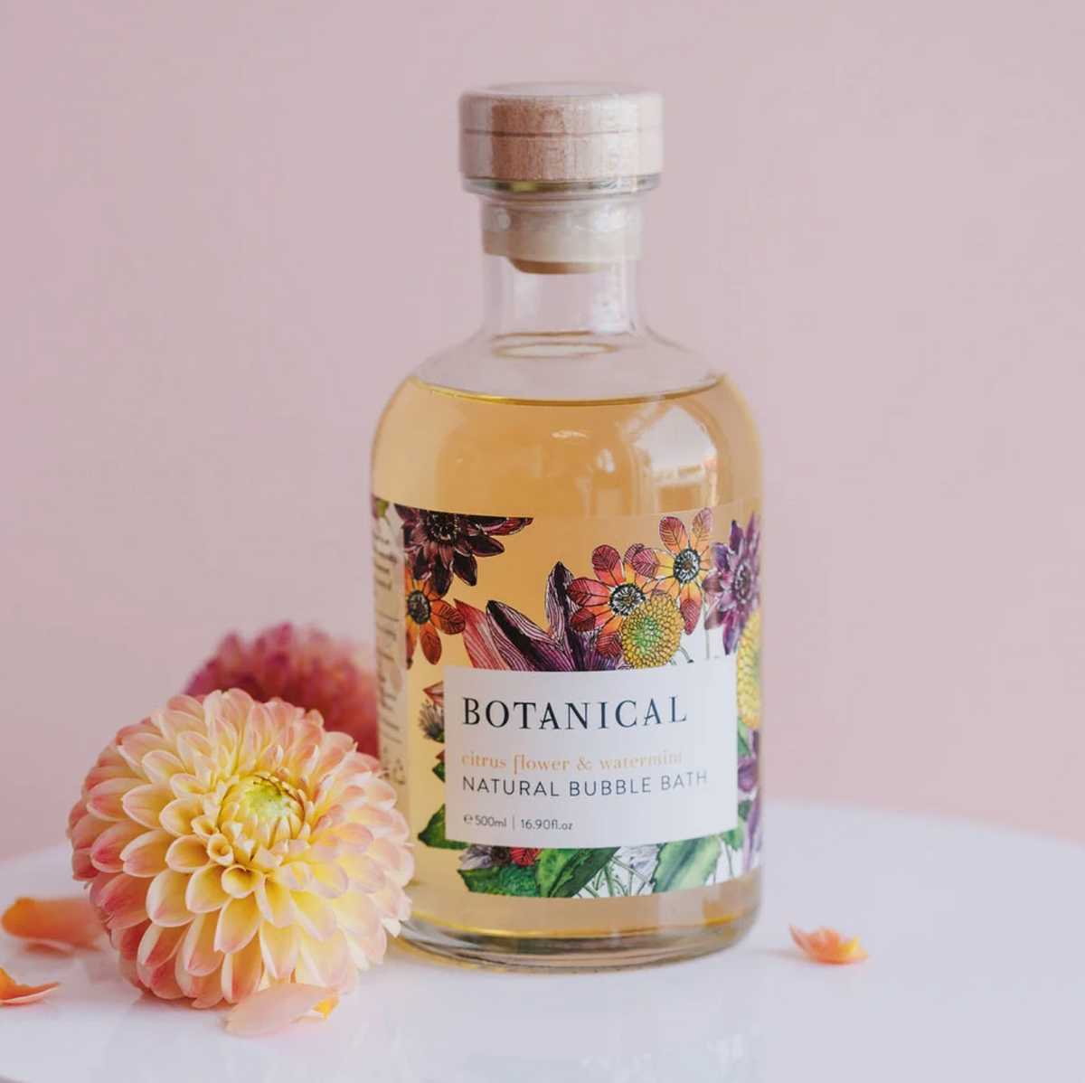 Botanical NZ | Bubble Bath - Citrus Flower + Watermint 500ml