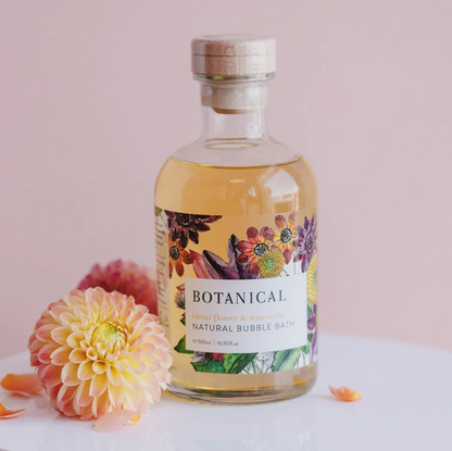 Botanical NZ | Bubble Bath - Citrus Flower + Watermint 500ml