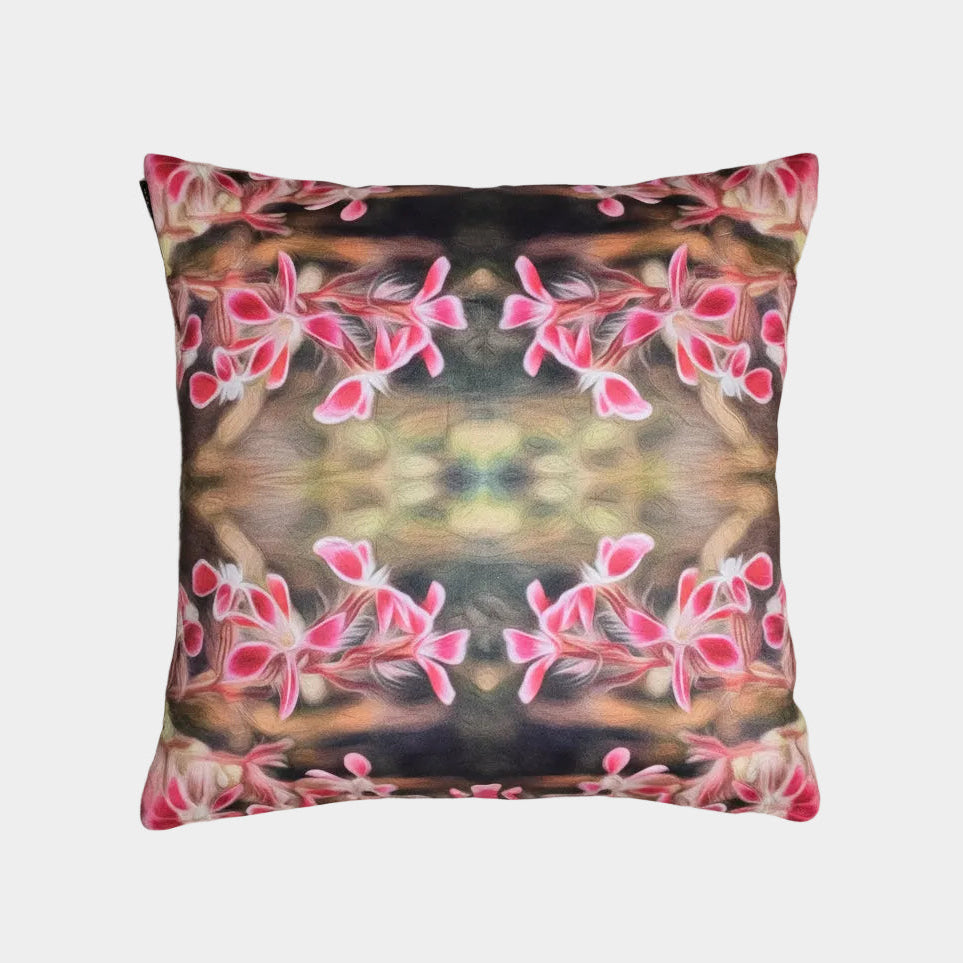 Hydrangea Kaleidoscope 3 | Velvet Cushion